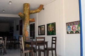 Interior centro - área de arte